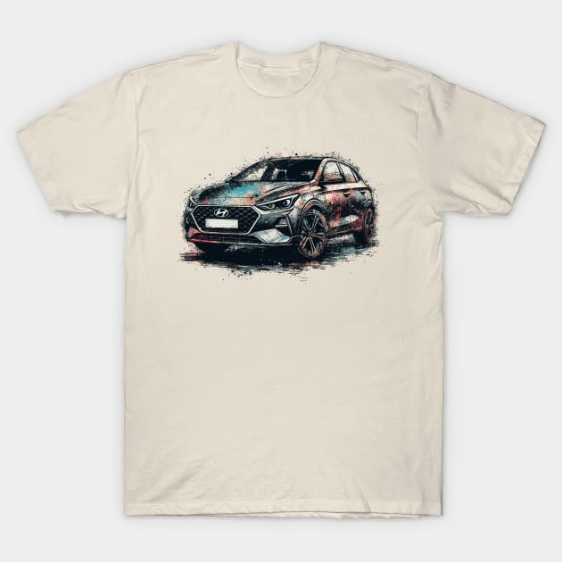 Hyundai I30 T-Shirt by Vehicles-Art